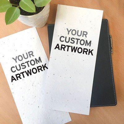 Double-Sided 4 x 9" Seed Paper Panel Card