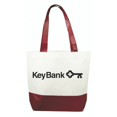 Skyline RPET Laminated Tote Bag