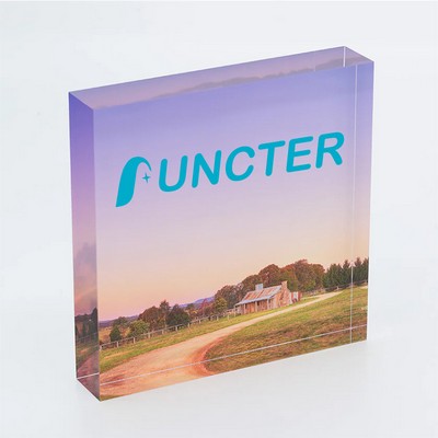 Custom Acrylic Box Sign 9.8"