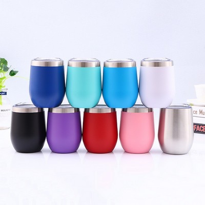 12 Oz. Double Wall Wine Tumbler