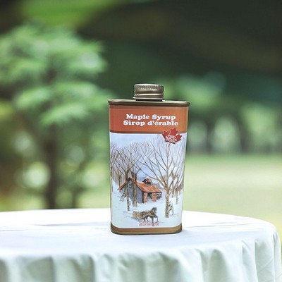 250ml Maple Syrup In Tin Flask
