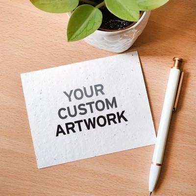 Single-Sided Plantable Postcards
