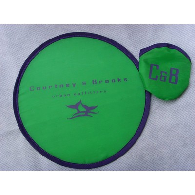 Polyester Portable Folding Round Cloth Fan