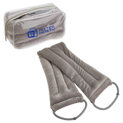 BeWell™ Flaxseed Heat Therapy Neck/Shoulder Pad with Hand Loops
