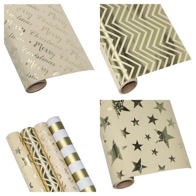 Custom Gold Coated Wrapping Tissue Paper 20 x 118"