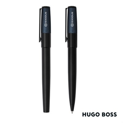 Hugo Boss® Gear Minimal Ballpoint Pen & Fountain Pen Set