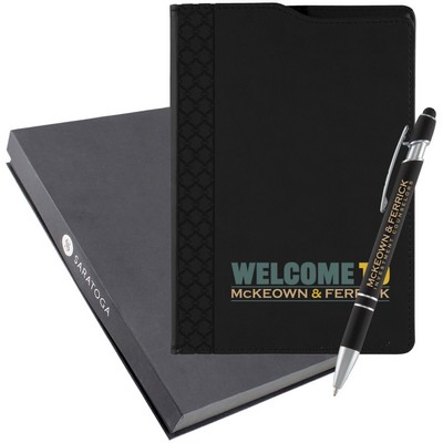 Full Colour Montabella Journal & Ultima Pen Set Et