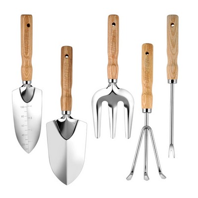 Stainless Steel Garden Tools Set (5 Pcs)