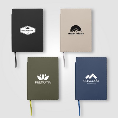 Malmö Recycled PU Soft Cover Extended Journal - A5