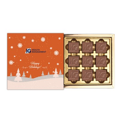 Neo T SB - Customized Belgian Chocolate (9 Pcs)