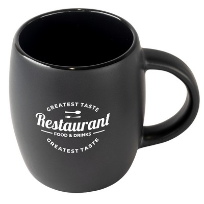 Pipa 14oz 2tone black/black mug in Ripple gift box