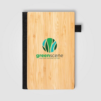 Wesen Bamboo Refillable Journal - A5 - ColorJet