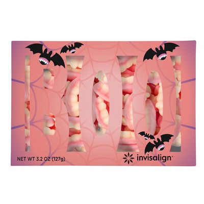 BOO Diecut Box with Gummy Teeth