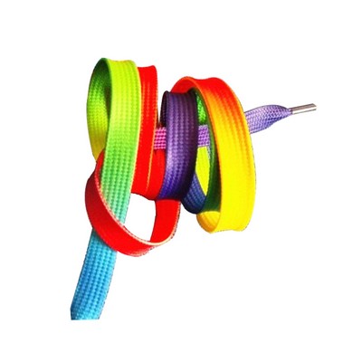 Rainbow Shoelaces (per Pair)