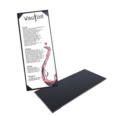 4.25 x 11" 1 View Menu Holder Menu Covers Menus Pad-folios Clipboard Certificate Holders