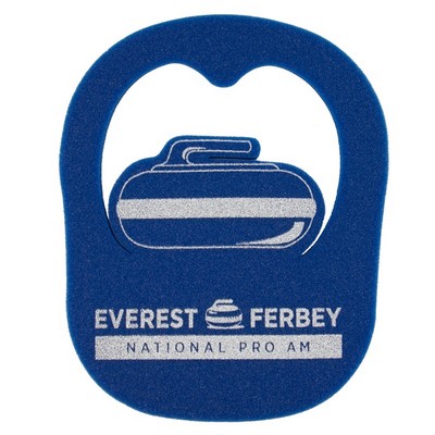 Pop-Up Visor - Curling Rock