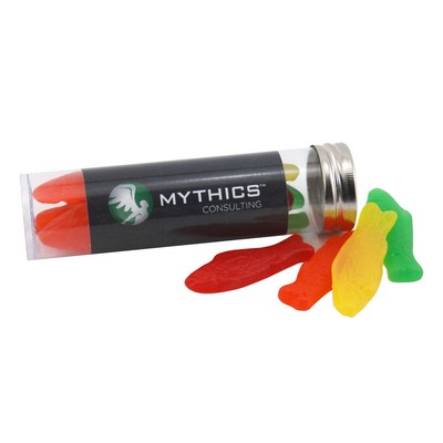 5" Medium Candy Tube w/Gummy Bears