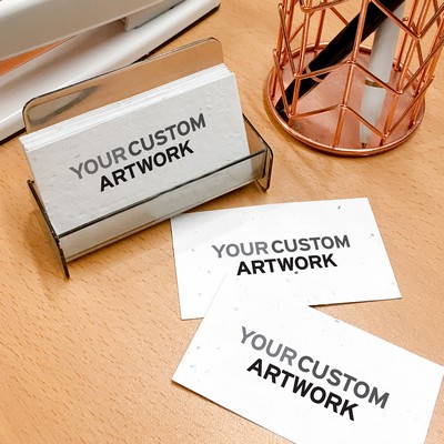 Double-Sided Plantable Business Cards