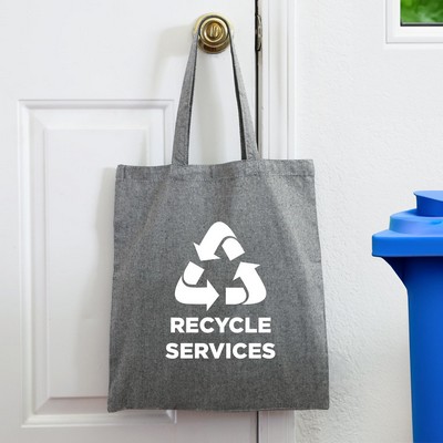 Savannah Cycle 4.5 oz Recycled Cotton Tote: Premium