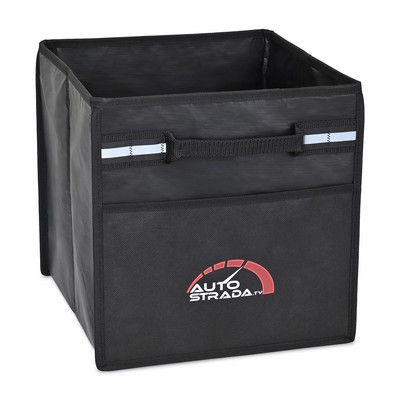 Structure Laminated Recycled Non-Woven Cargo Box - Black