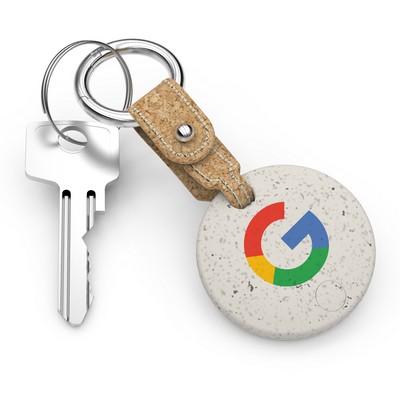 EcoSpot Pro: Eco Bluetooth Finder with Cork Keychain