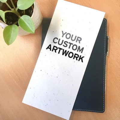 Single-Sided 4 x 9" Seed Paper Panel Cards