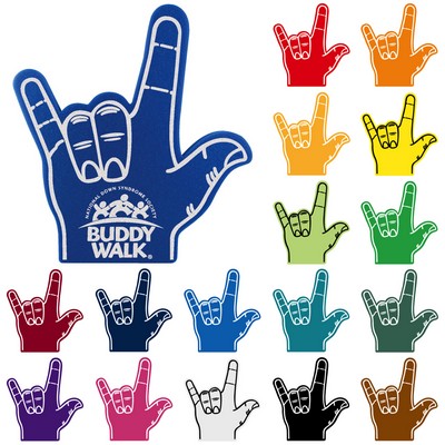Foam Hand Waver - Love Sign