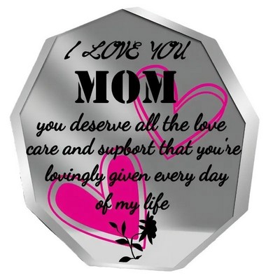 Custom Polygon Acrylic Box Sign 4"