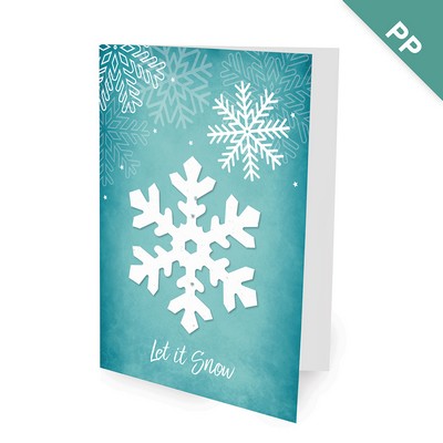 Plantable Snowflake Corporate Holiday Cards
