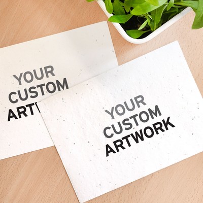 Double-Sided Large Seed Paper Panel Cards