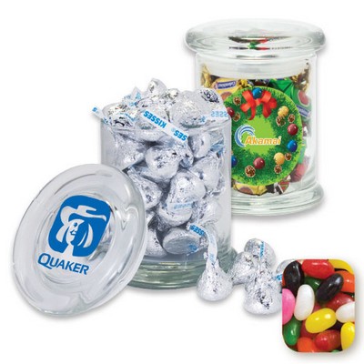 Gourmet Glass Jar Filled w/ Assorted Jelly Beans