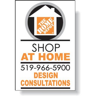 Custom Screen-Printed Magnetic Vehicle Signs up to 12"x18", Long Term Outdoor Use