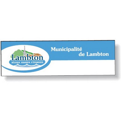 Custom Full Colour Magnetic Vehicle Signs 8"x23", Long Term Outdoor Use