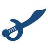 Small Pirate Foam Sword