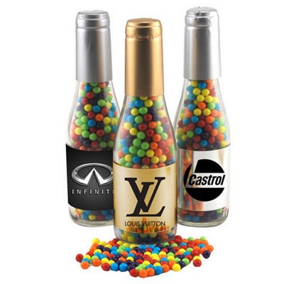 Champagne Bottle with Jawbreakers