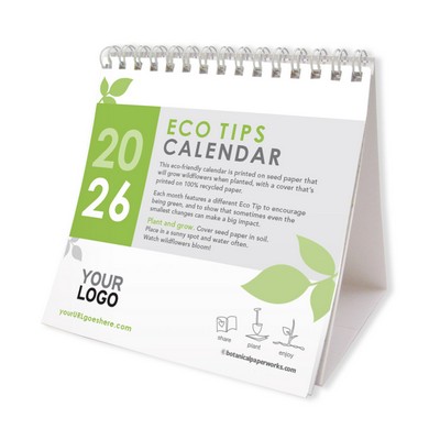 Eco Tips Plantable Seed Calendars