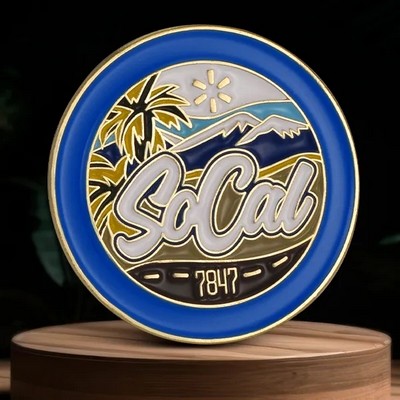 1" Economy Soft Enamel Pin