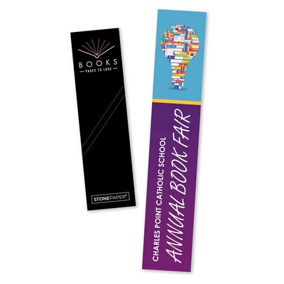 Stone Paper Bookmarks - 1.5" x 8"