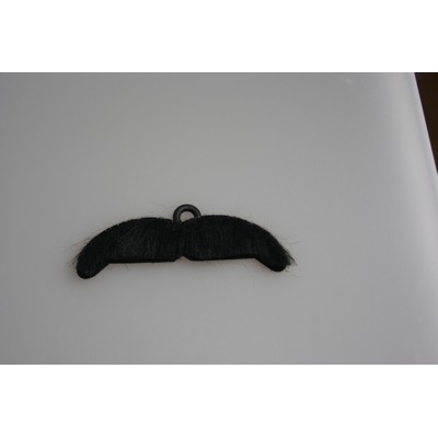 Faux Mustache w/Nose Ring